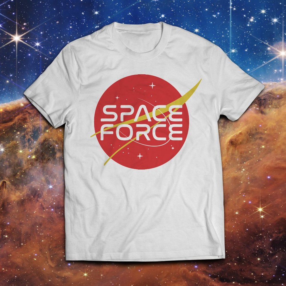 Space Force Nasa Collab Design Tee